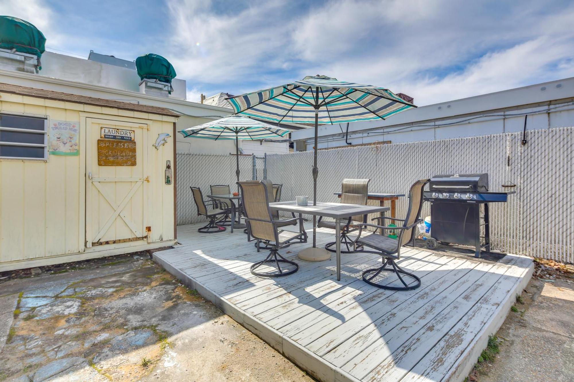 Pet-Friendly Apartment In Wildwood Less Than 1 Mi To Beach ภายนอก รูปภาพ